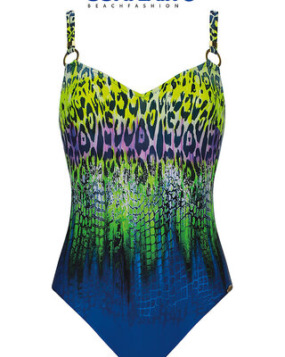 Sunflair Sunflair - Swimsuit - 22014 - Midnight Blue / Green :