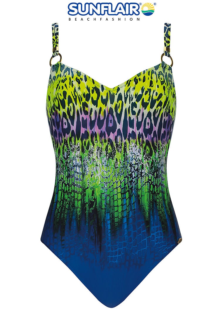 Sunflair Sunflair - Swimsuit - 22014 - Midnight Blue / Green :