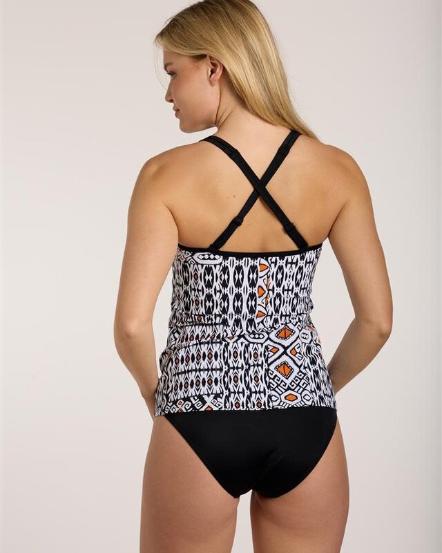 Sunflair Sunflair - Tankini - 78017 - Black / Multicolor :