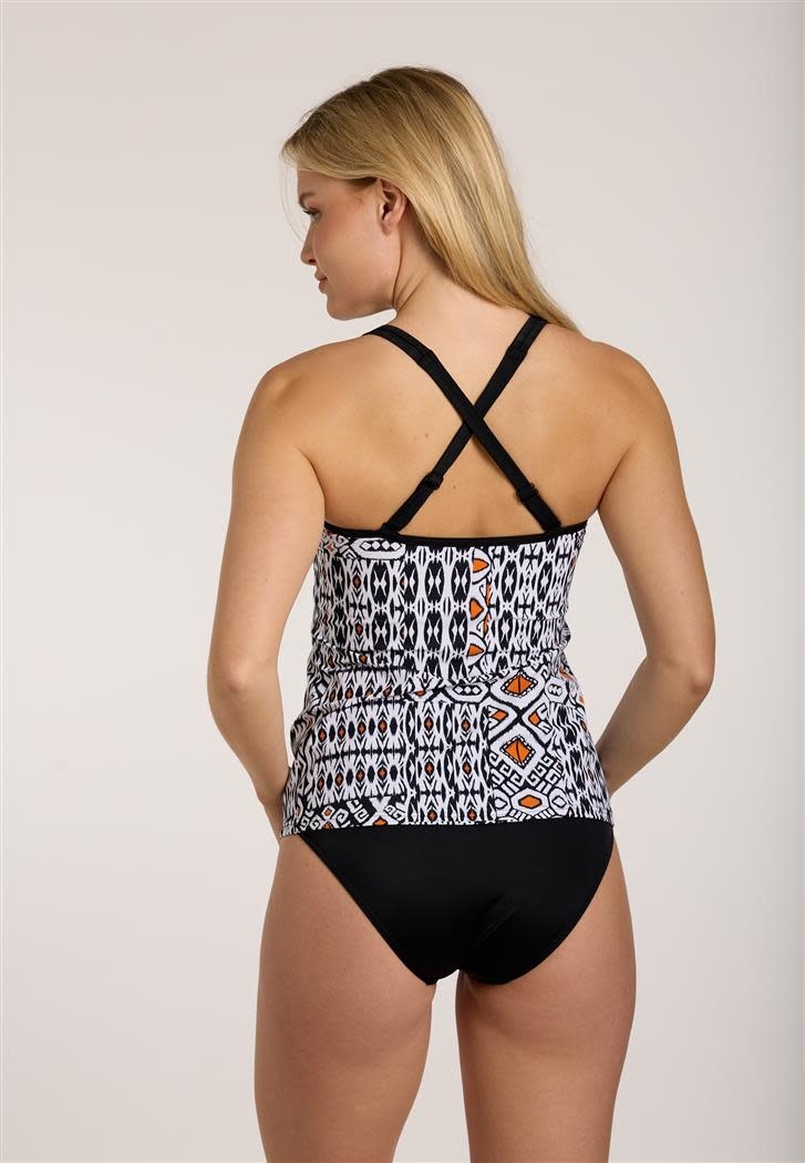 Sunflair Sunflair - Tankini - 78017 - Black / Multicolor :