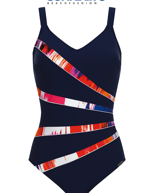 Sunflair Sunflair - Swimsuit - 72052 - Midnight Blue / Multicolor :