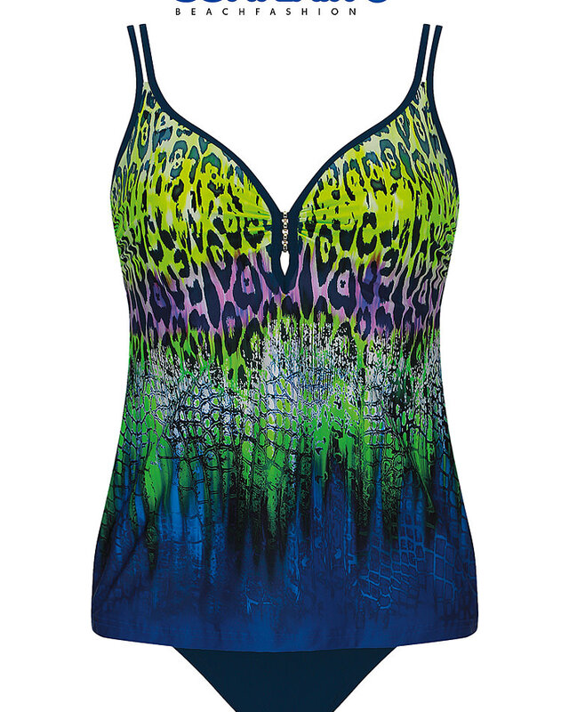 Sunflair Sunflair - Tankini - 28041 - Midnight Blue / Green :