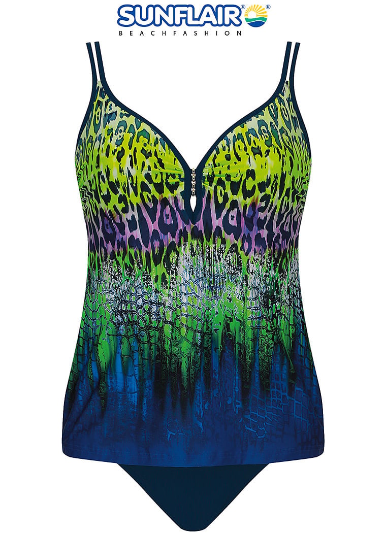 Sunflair Sunflair - Tankini - 28041 - Midnight Blue / Green :