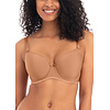 Freya - Idol - Uw moulded Balcony T-shirt Bra - Cinnamon :
