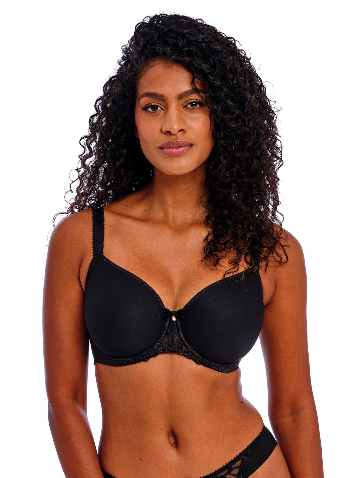 Freya Lingerie Freya - Loveland - Uw moulded Spacer Bra - Bombshell Black :