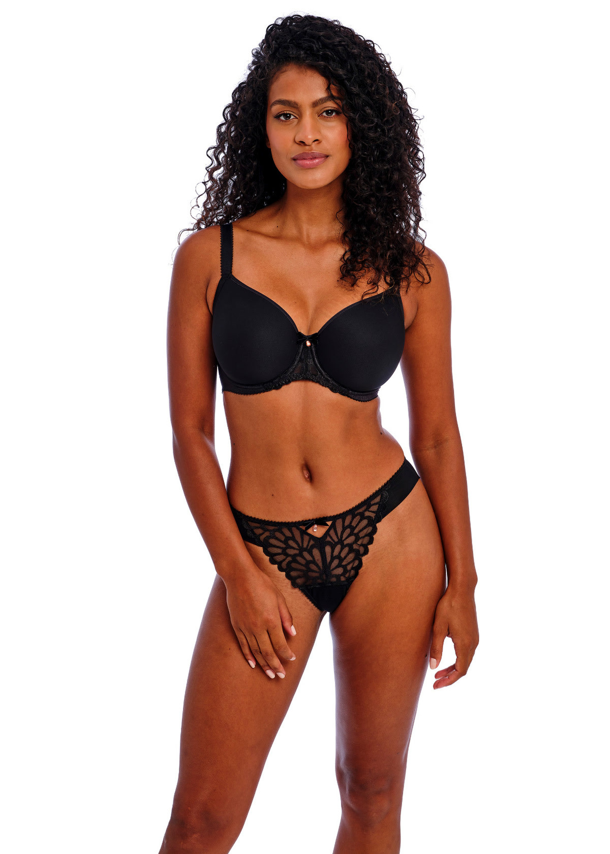 Freya Lingerie Freya - Loveland - Uw moulded Spacer Bra - Bombshell Black :