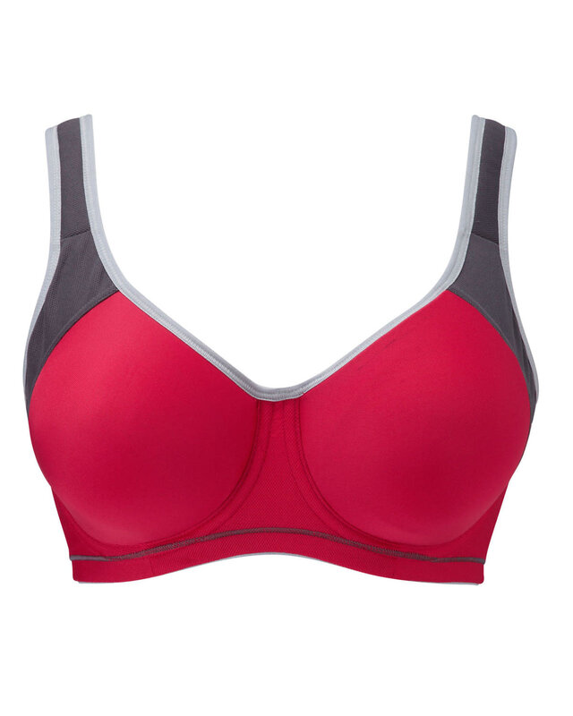 Freya Active - Sonic - Uw Moulded Spacer Sports Bra - Hot Crimson :