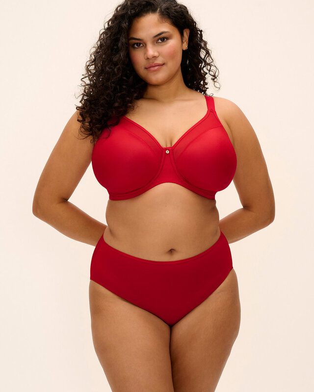 Elomi Lingerie Elomi - Smooth - UW Moulded Non Padded Bra - Haute Red :