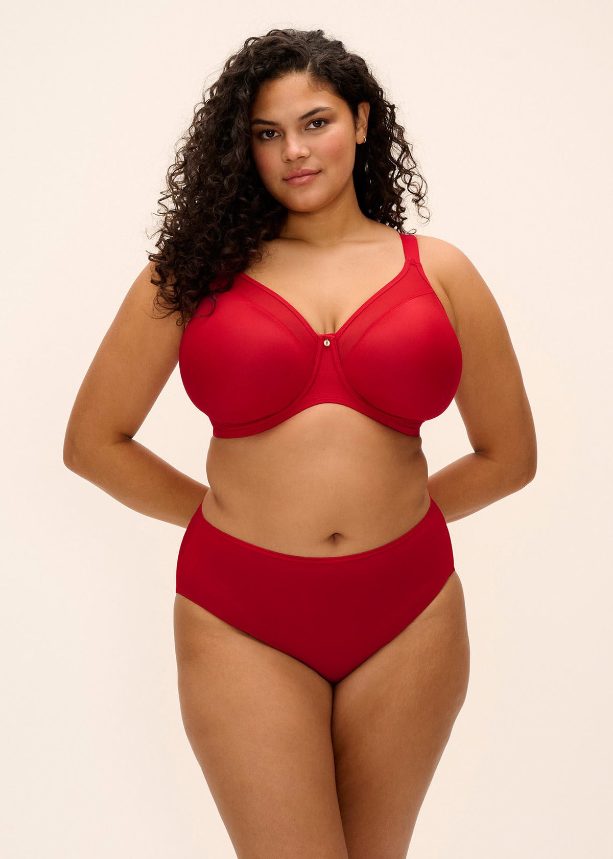Elomi Lingerie Elomi - Smooth - UW Moulded Non Padded Bra - Haute Red :