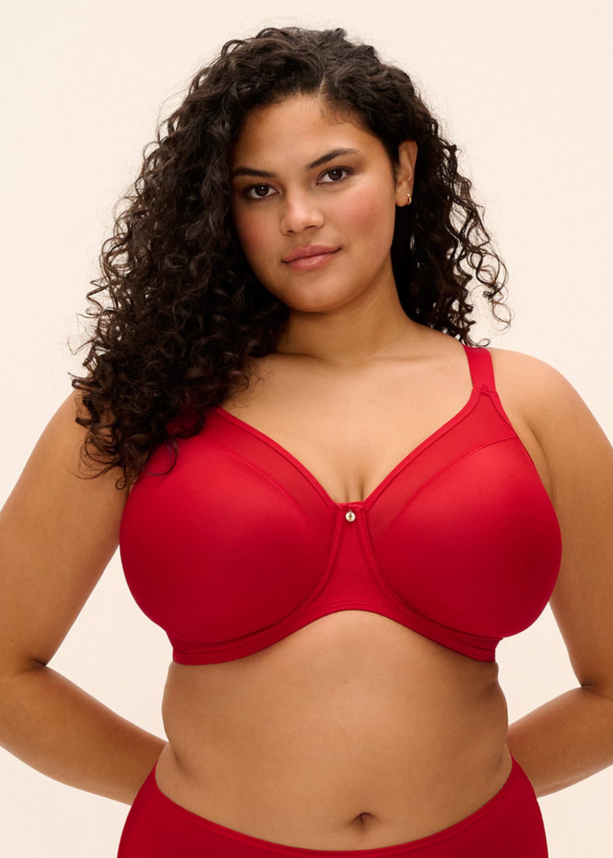 Elomi Lingerie Elomi - Smooth - UW Moulded Non Padded Bra - Haute Red :