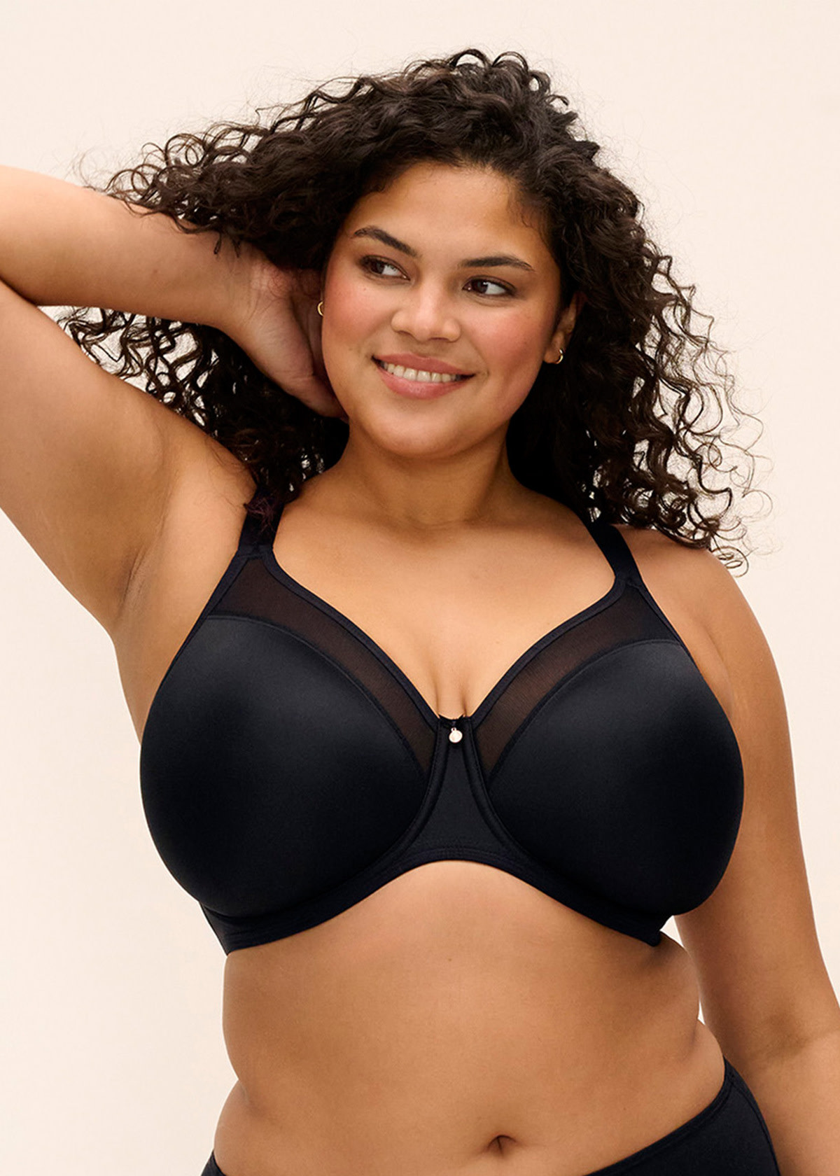 Elomi Lingerie Elomi - Smooth - UW Moulded Non Padded Bra - Black :