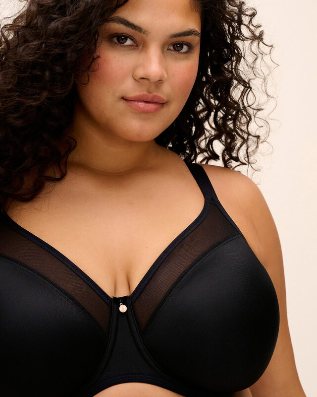 Elomi Lingerie Elomi - Smooth - UW Moulded Non Padded Bra - Black :