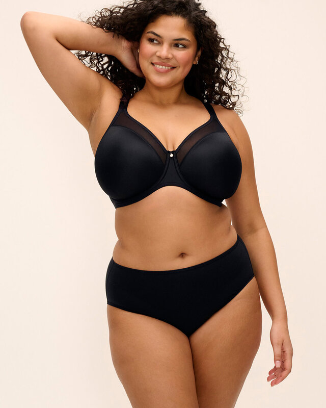 Elomi Lingerie Elomi - Smooth - UW Moulded Non Padded Bra - Black :