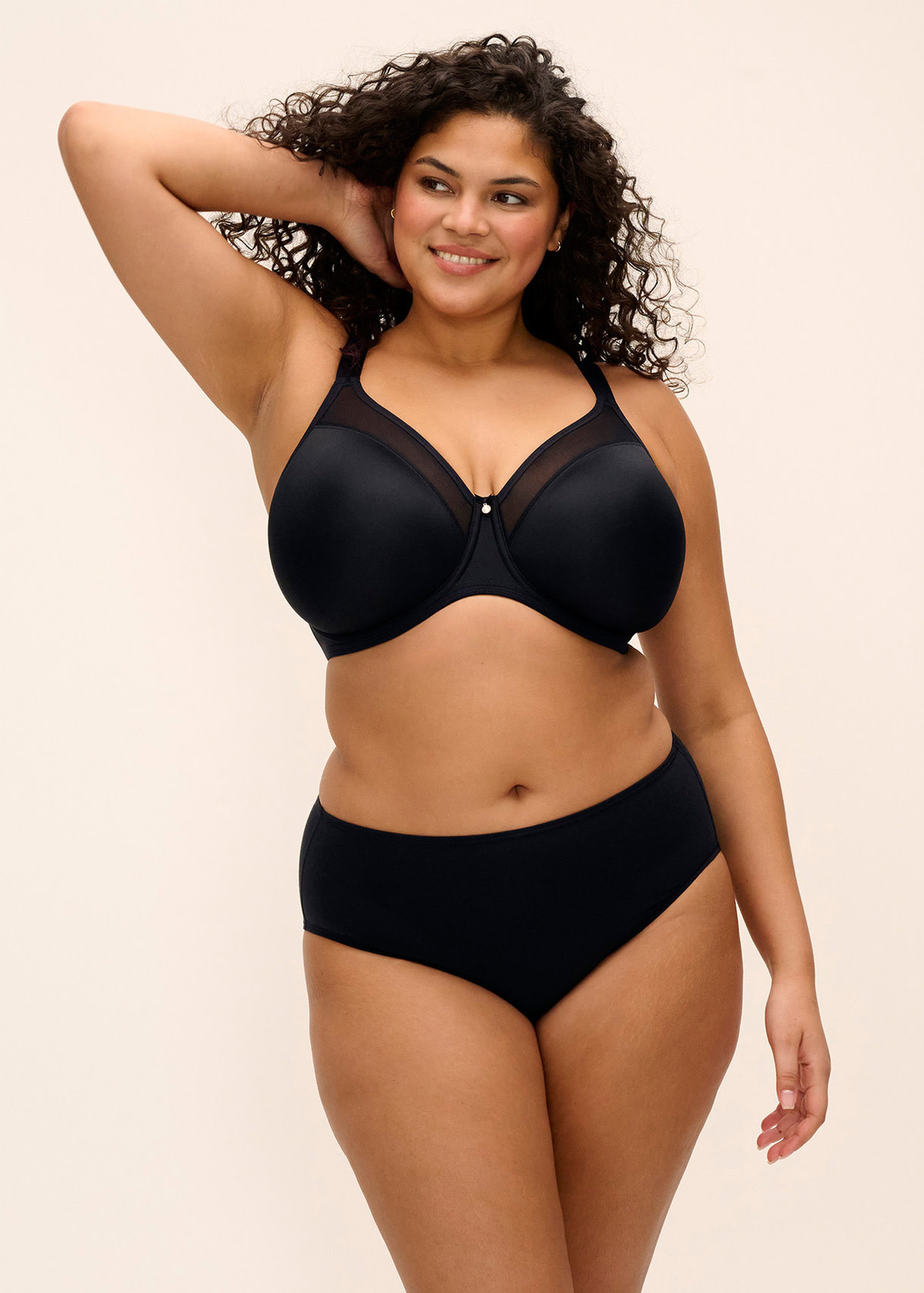 Elomi Lingerie Elomi - Smooth - UW Moulded Non Padded Bra - Black :