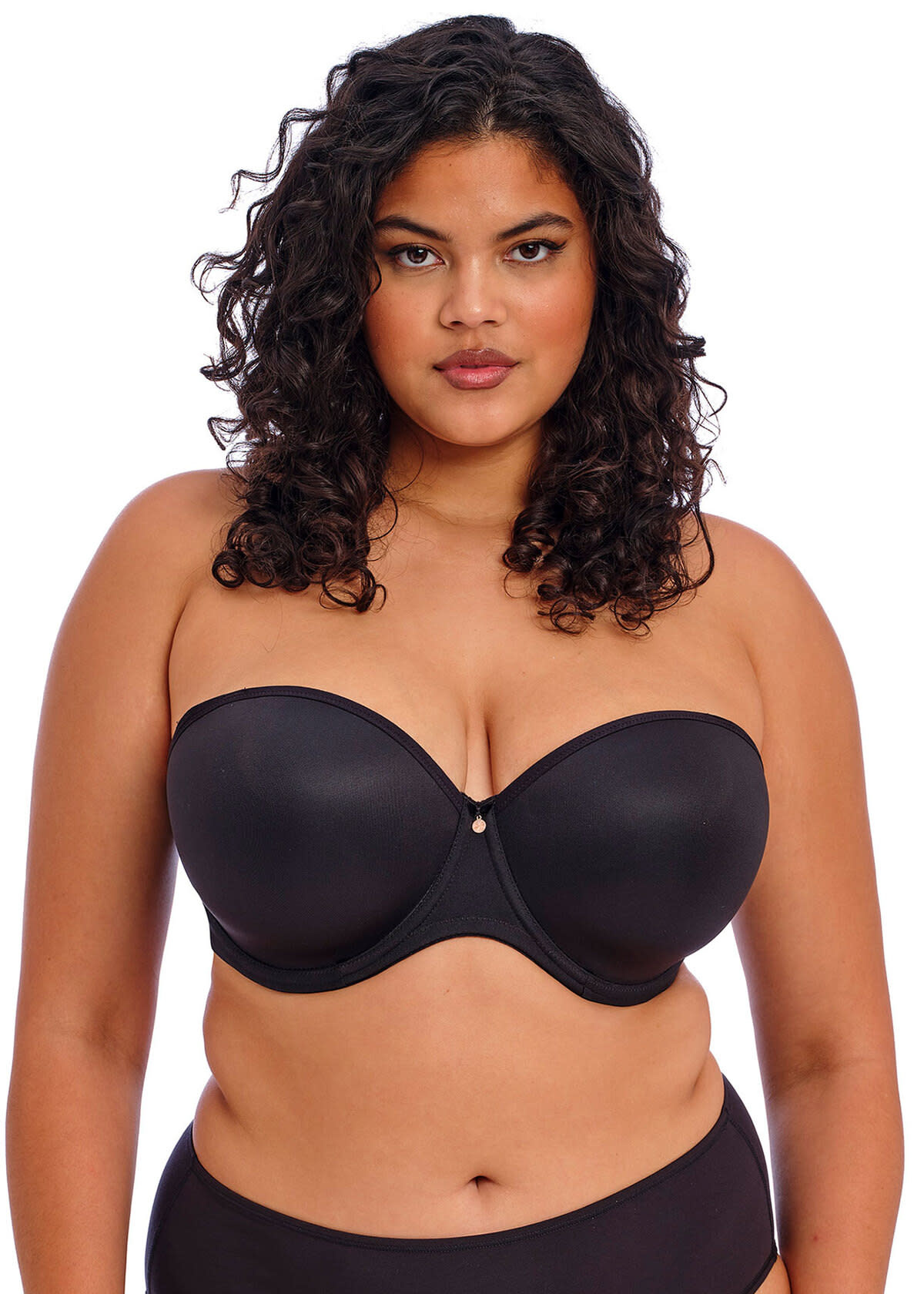 Elomi Lingerie Elomi - Smooth - UW Moulded Strapless Bra - Black :