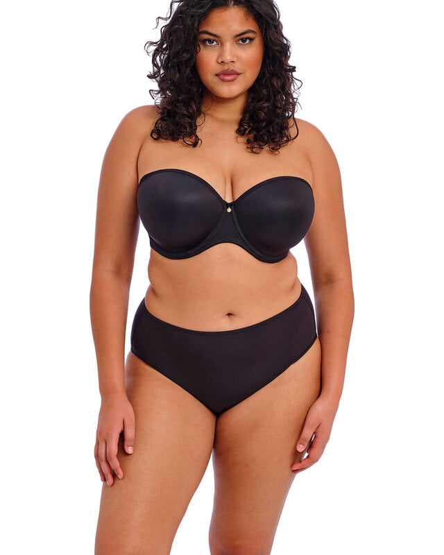 Elomi Lingerie Elomi - Smooth - UW Moulded Strapless Bra - Black :