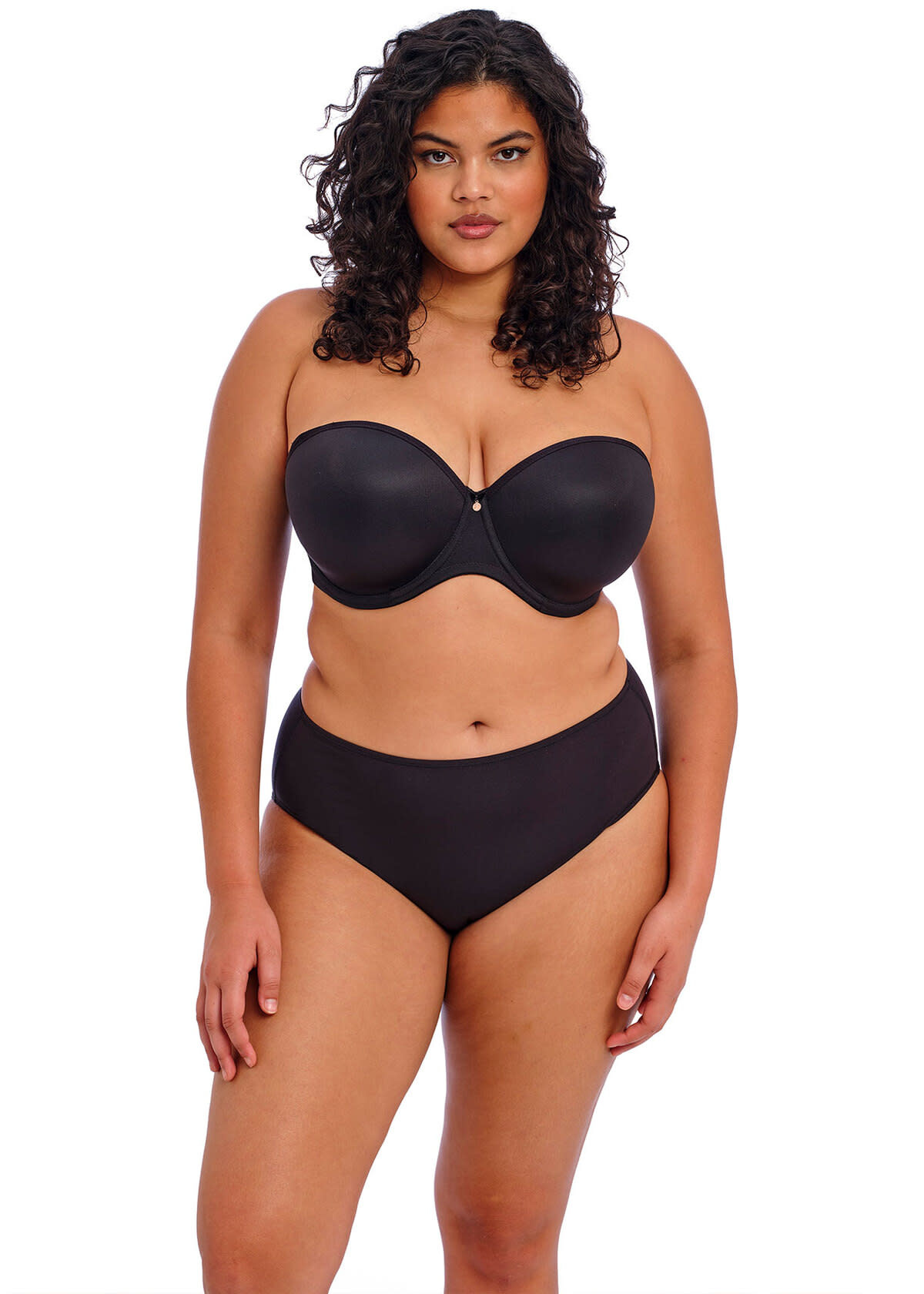 Elomi Lingerie Elomi - Smooth - UW Moulded Strapless Bra - Black :