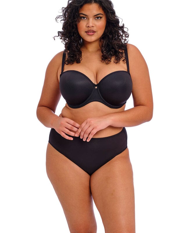 Elomi Lingerie Elomi - Smooth - UW Moulded Strapless Bra - Black :
