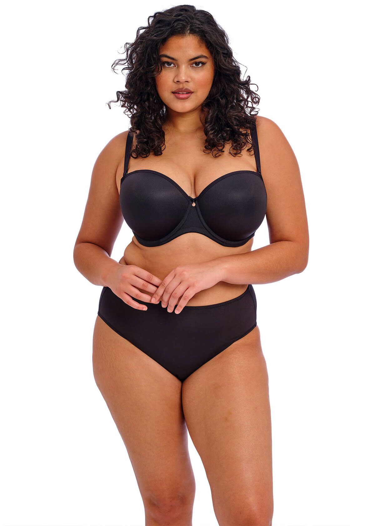 Elomi Lingerie Elomi - Smooth - UW Moulded Strapless Bra - Black :