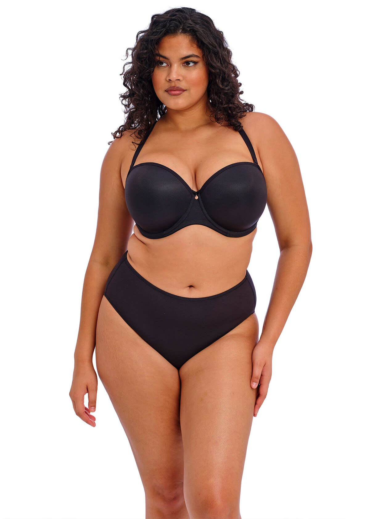 Elomi Lingerie Elomi - Smooth - UW Moulded Strapless Bra - Black :