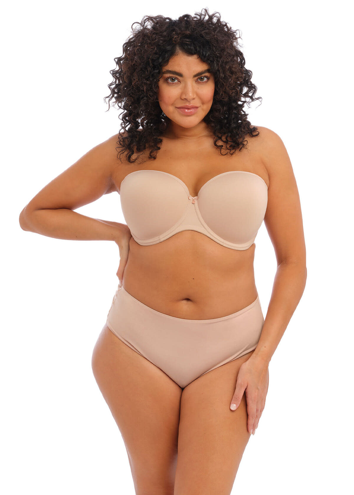 Elomi Lingerie Elomi - Smooth - UW Moulded Strapless Bra - Sahara :