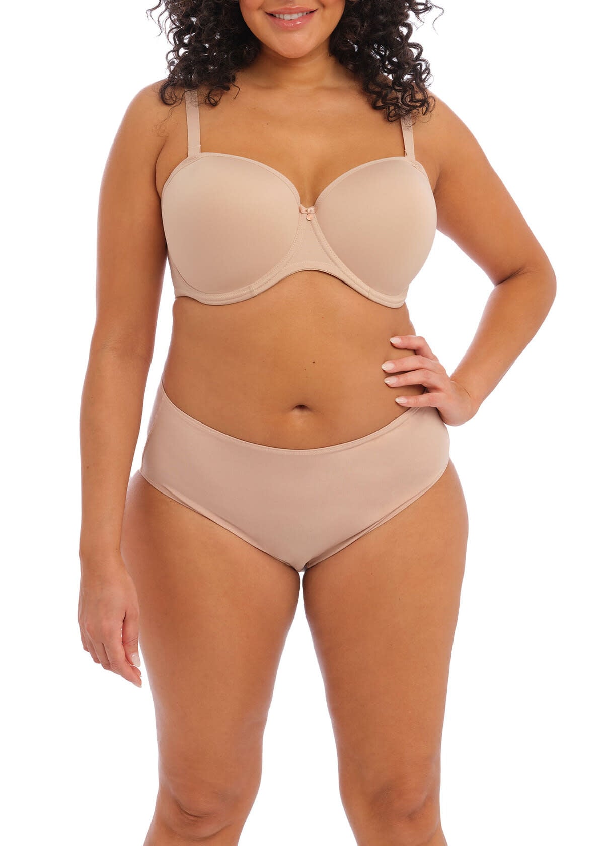 Elomi Lingerie Elomi - Smooth - UW Moulded Strapless Bra - Sahara :