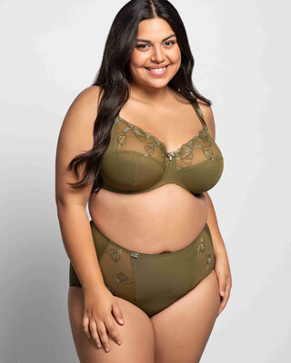 Ulla Ulla - Ulla - Tailleslip - Dark Olive :