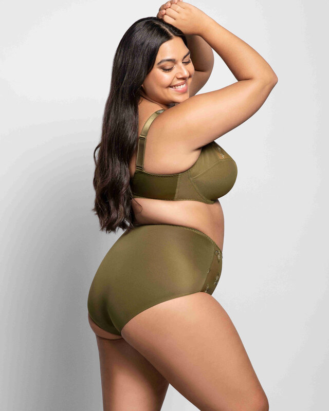 Ulla Ulla - Ulla - Tailleslip - Dark Olive :