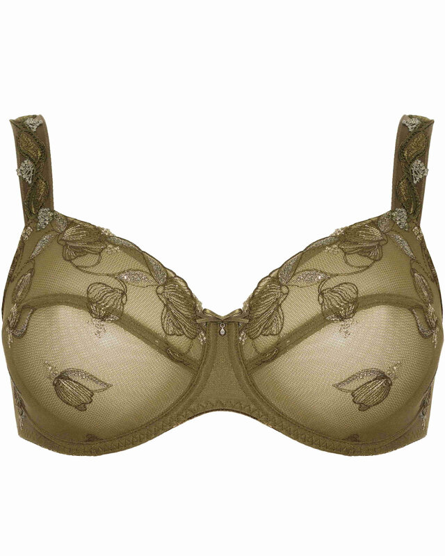 Ulla Ulla - Ulla - Beugel BH - Cup C-I - Dark Olive :