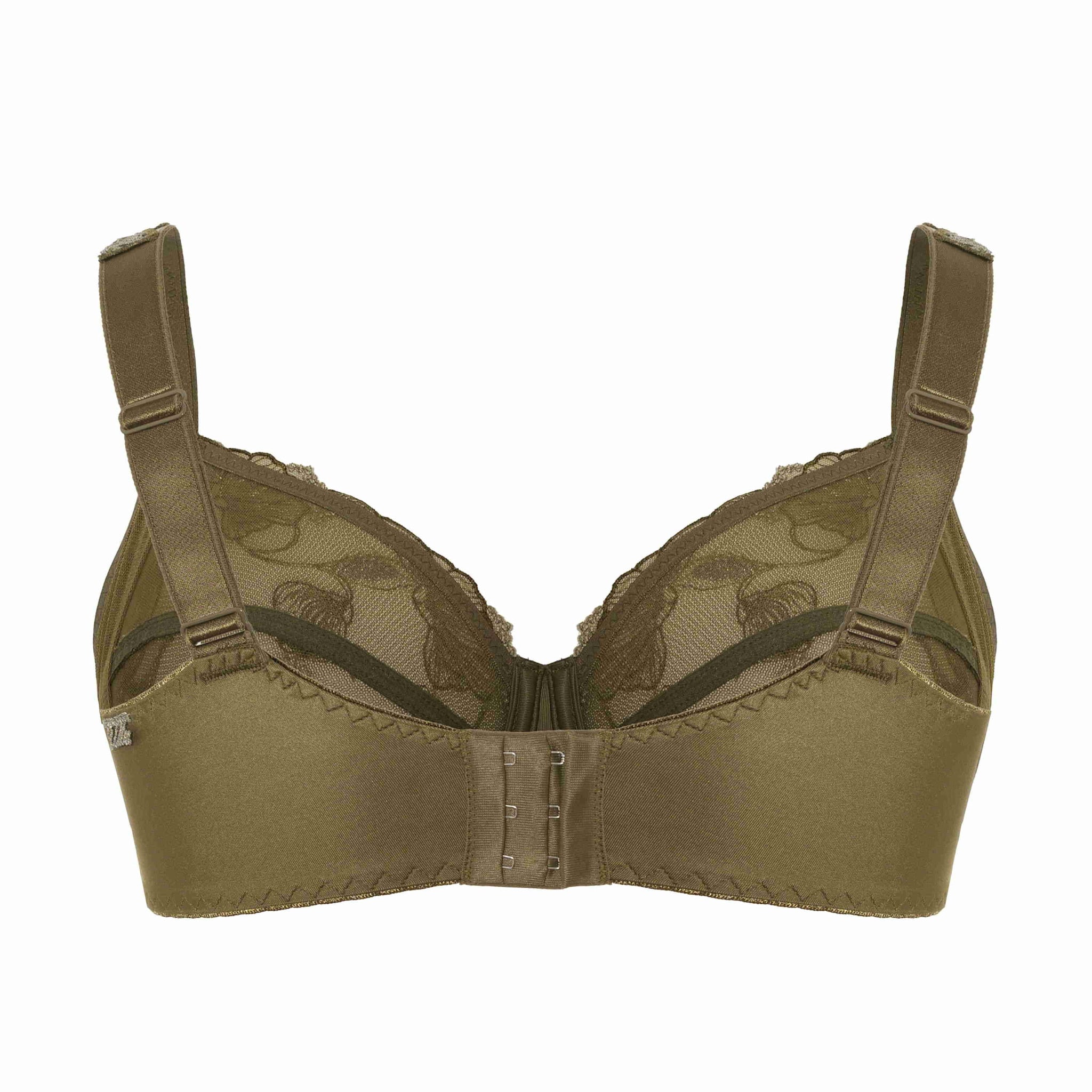 Ulla Ulla - Ulla - Beugel BH - Cup C-I - Dark Olive :