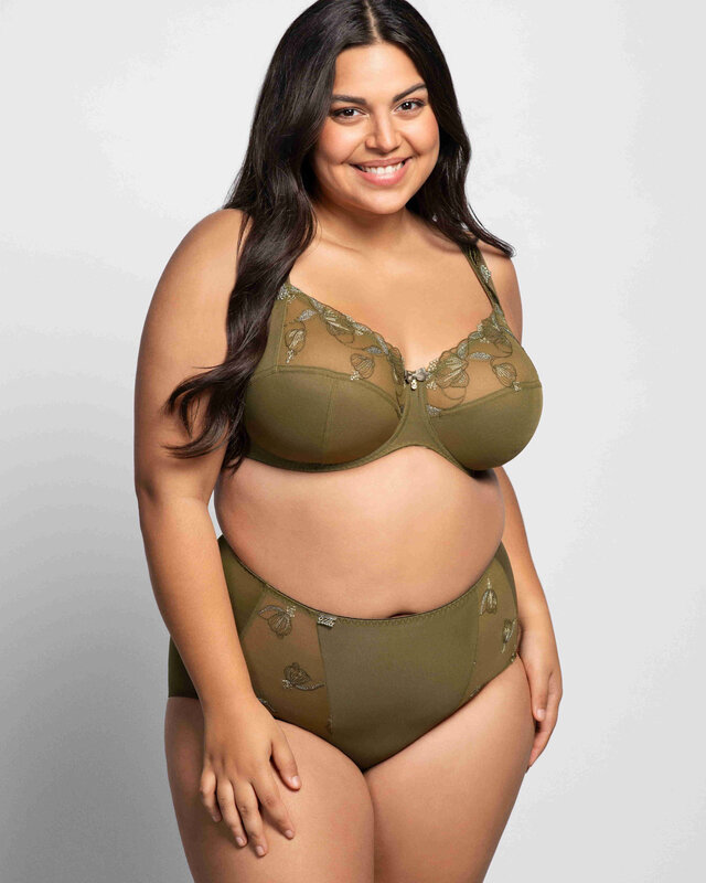 Ulla Ulla - Ulla - Beugel BH - Cup K-N - Dark Olive :