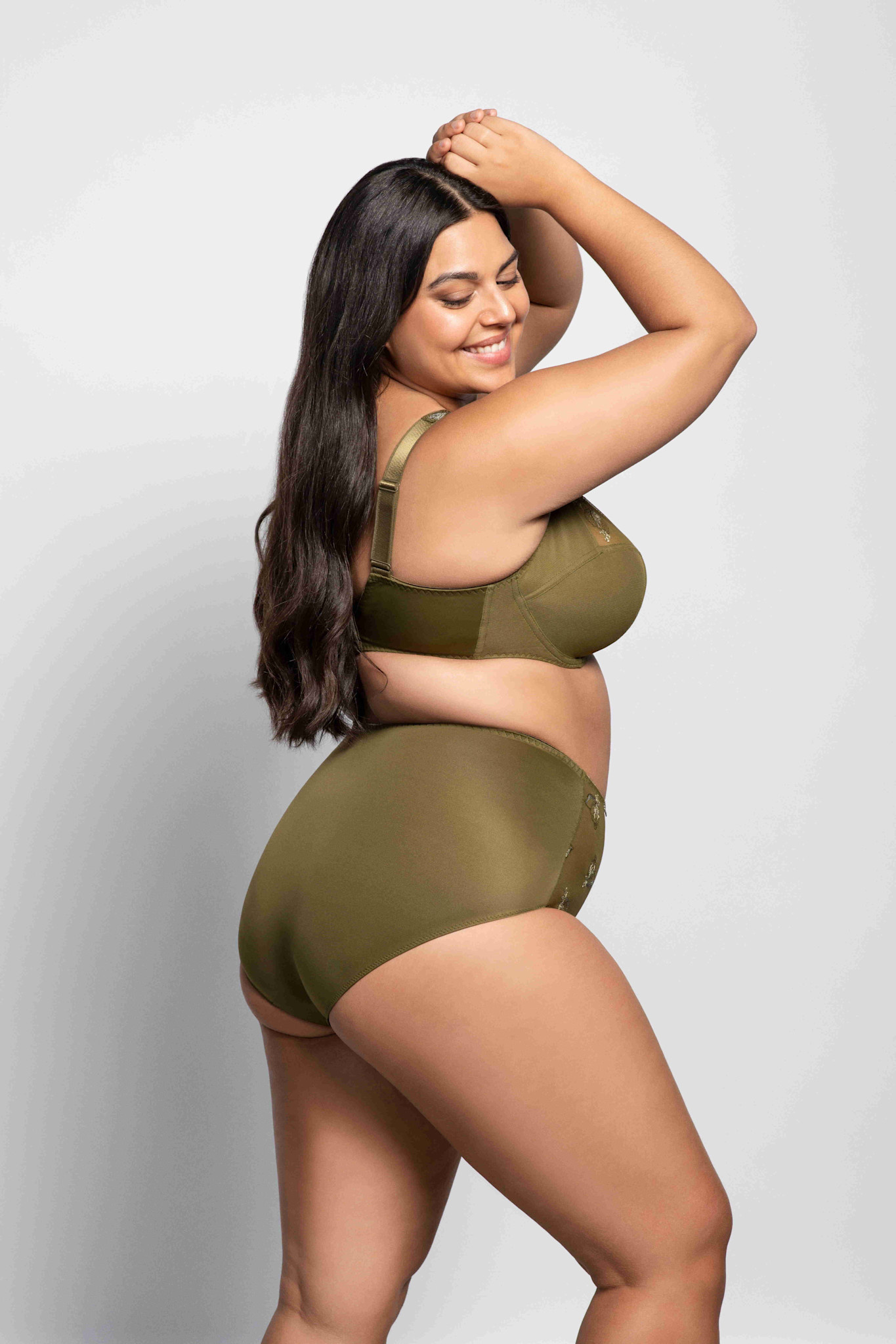 Ulla Ulla - Ulla - Beugel BH - Cup K-N - Dark Olive :