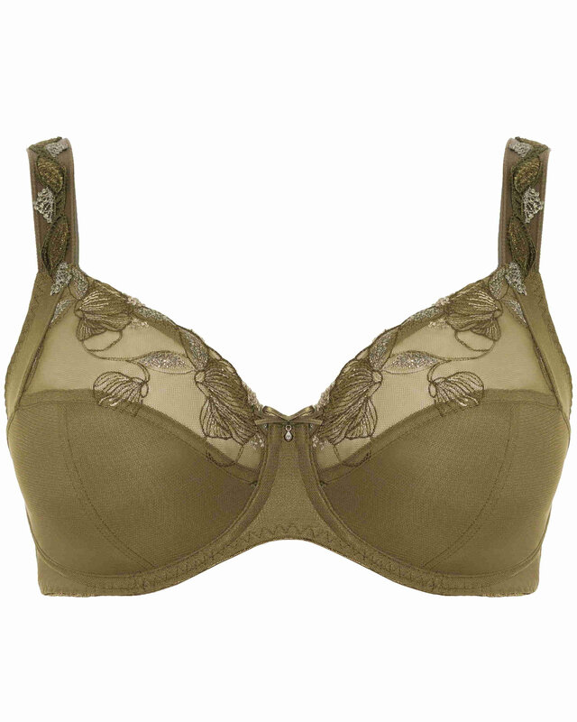 Ulla Ulla - Ulla - Beugel BH - Cup K-N - Dark Olive :