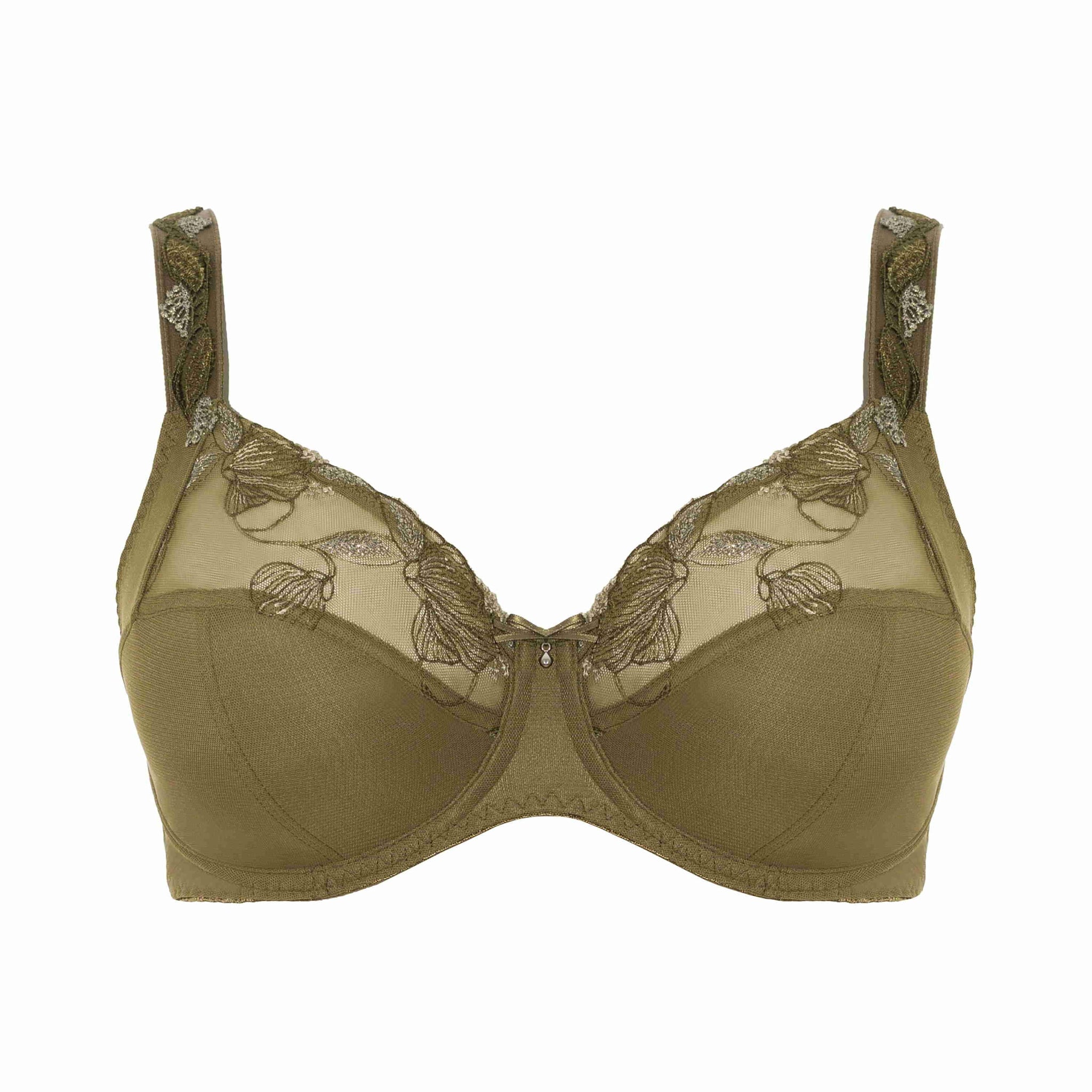 Ulla Ulla - Ulla - Beugel BH - Cup K-N - Dark Olive :