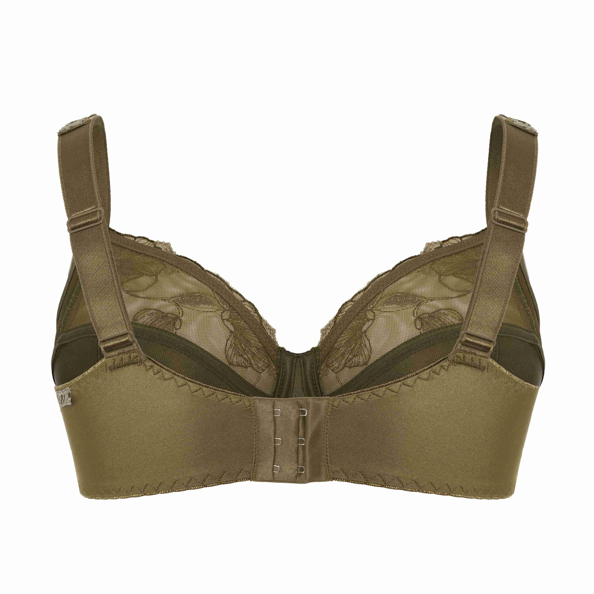 Ulla Ulla - Ulla - Beugel BH - Cup K-N - Dark Olive :