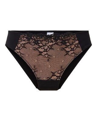 LingaDore - Daily - Slip - 1400B-4-Y26.381 - Black Taupe :