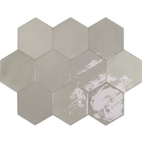 Zellige Hexa Grey 10,8x12,4 cm