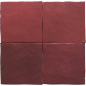 Zellige Rood 10x10 cm