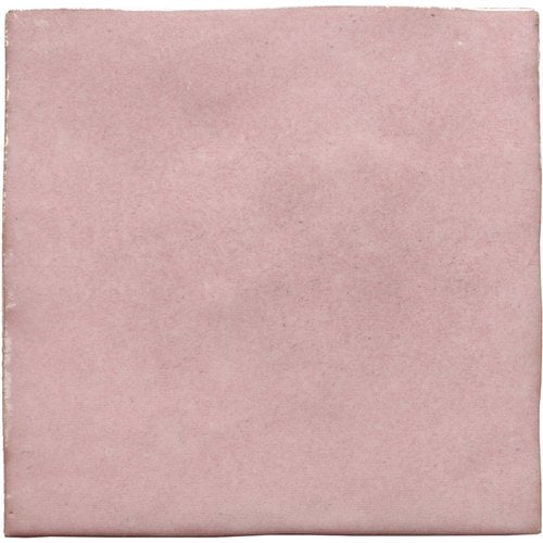 Wandtegel Marrakech Zellige Roze 10x10 cm