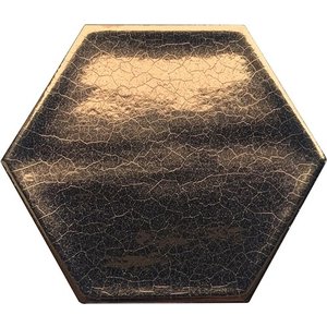 Workshop Hexagon Goud 10,8x12,4 cm