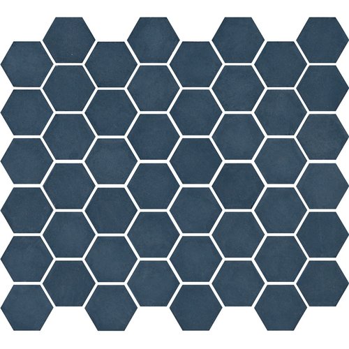 The Mosaic Factory Valencia Blauw Mat Hexagon