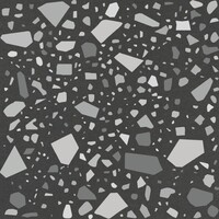Confetti Nero Grigio 18,6x18,6 cm