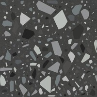 Confetti Nero Petrolio 18,6x18,6 cm