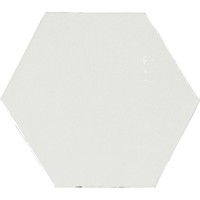 Zellige Hexa White 10,8x12,4 cm