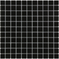 Barcelona Black Mat 2,3x2,3 cm