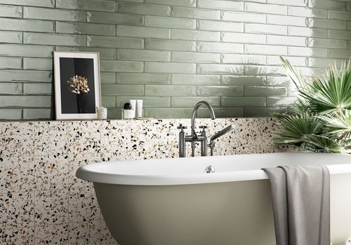 Terrazzo Badkamer Tegels