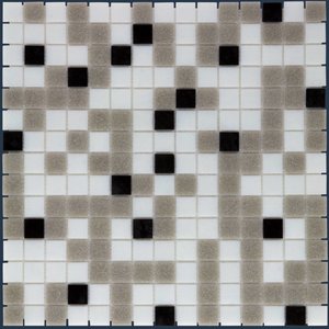 The Mosaic Factory Amsterdam Basic White Grey Black Mix