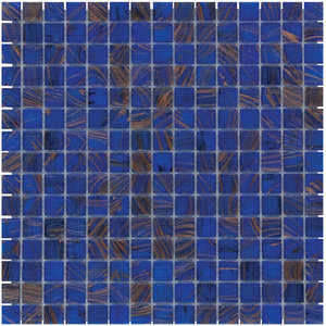 The Mosaic Factory Amsterdam Gold Medium Blue