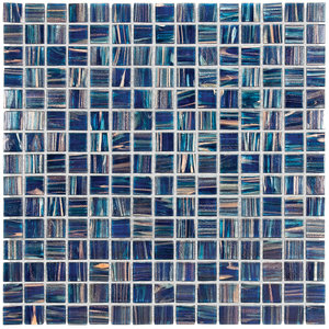 The Mosaic Factory Amsterdam Gold Dark Blue