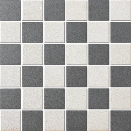 The Mosaic Factory London Vierkant Chessboard Super White 4,8x4,8 cm